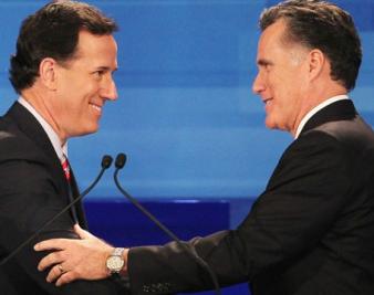 Romney vs. Santorum?