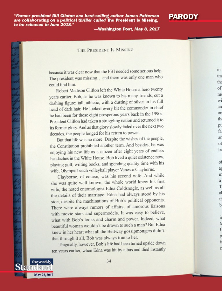 Bill Clinton’s Mary Sue