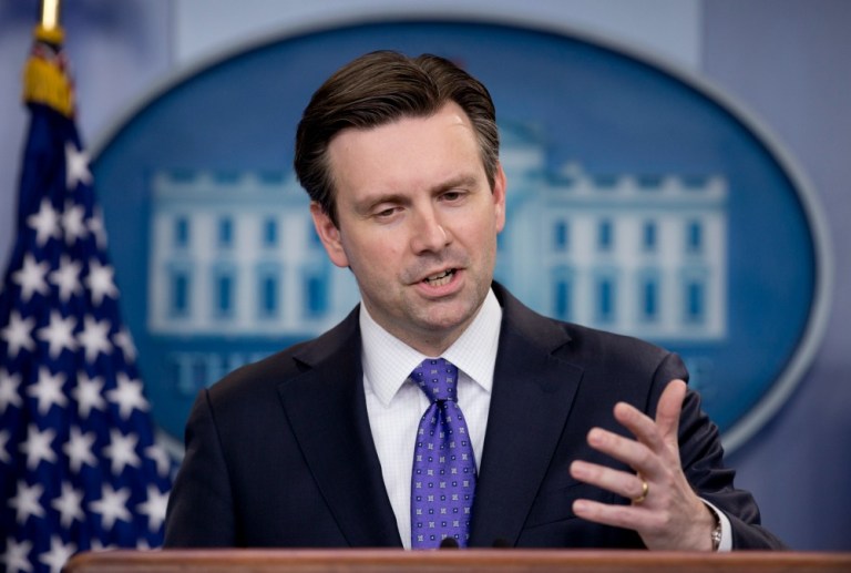 Josh Earnest said he was surprised that all of the GOP White House hopefuls now appear to agree on rescinding Obama's executive action that protects children of people living in the country illegally, known as 