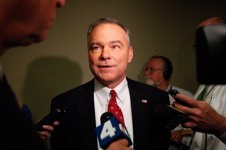 âAs we look to make tough budget decisions, more information is critical to making prudent fiscal choices,â said Sen. Tim Kaine, D-Va. (Examiner File/Graeme Jennings)