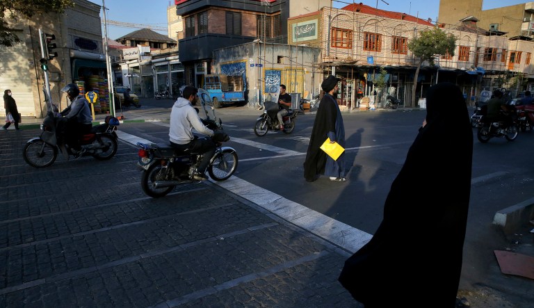 U.S. sanctions make it almost impossible for an Iranian citizen to get a bank account outside their home country. The sanctions have a similar effect upon business as well, in a slightly different manner. (AP Photo/Vahid Salemi)