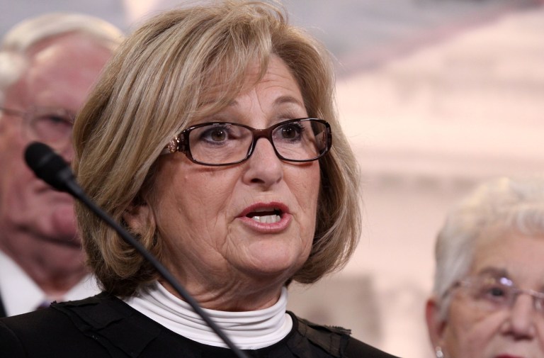 Rep. Diane Black delivered the GOP's weekly address on Saturday. (AP Photo/Lauren Victoria Burke)
