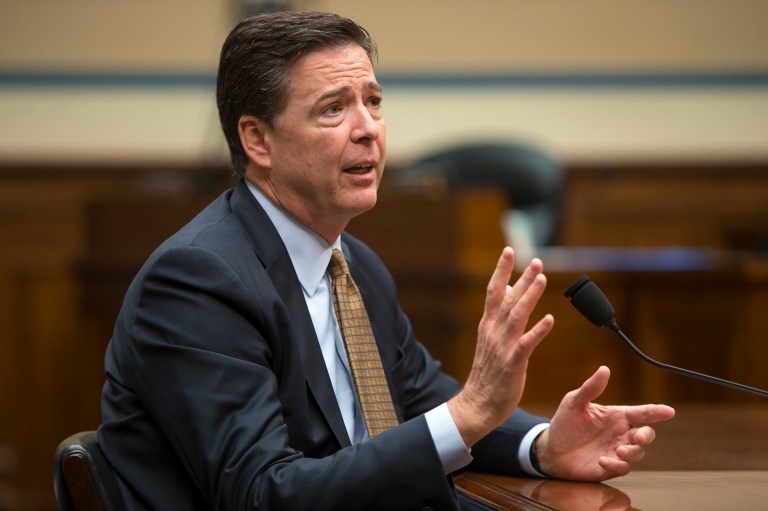 FBI Director James Comey will meet with the Congressional Black Caucus on Tuesday. (AP Photo/J. Scott Applewhite)
