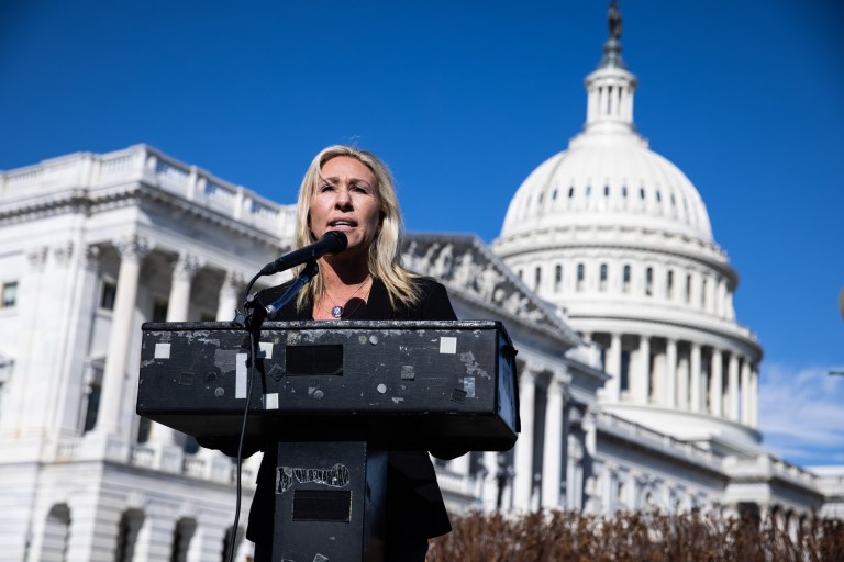 Rep. Marjorie Taylor Greene.