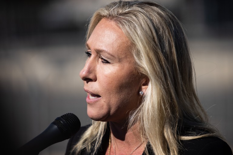 Rep. Marjorie Taylor Greene.