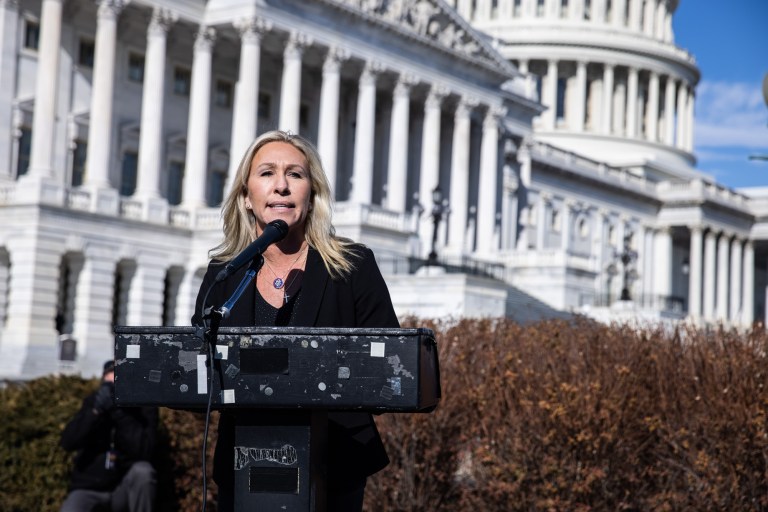 Rep. Marjorie Taylor Greene.