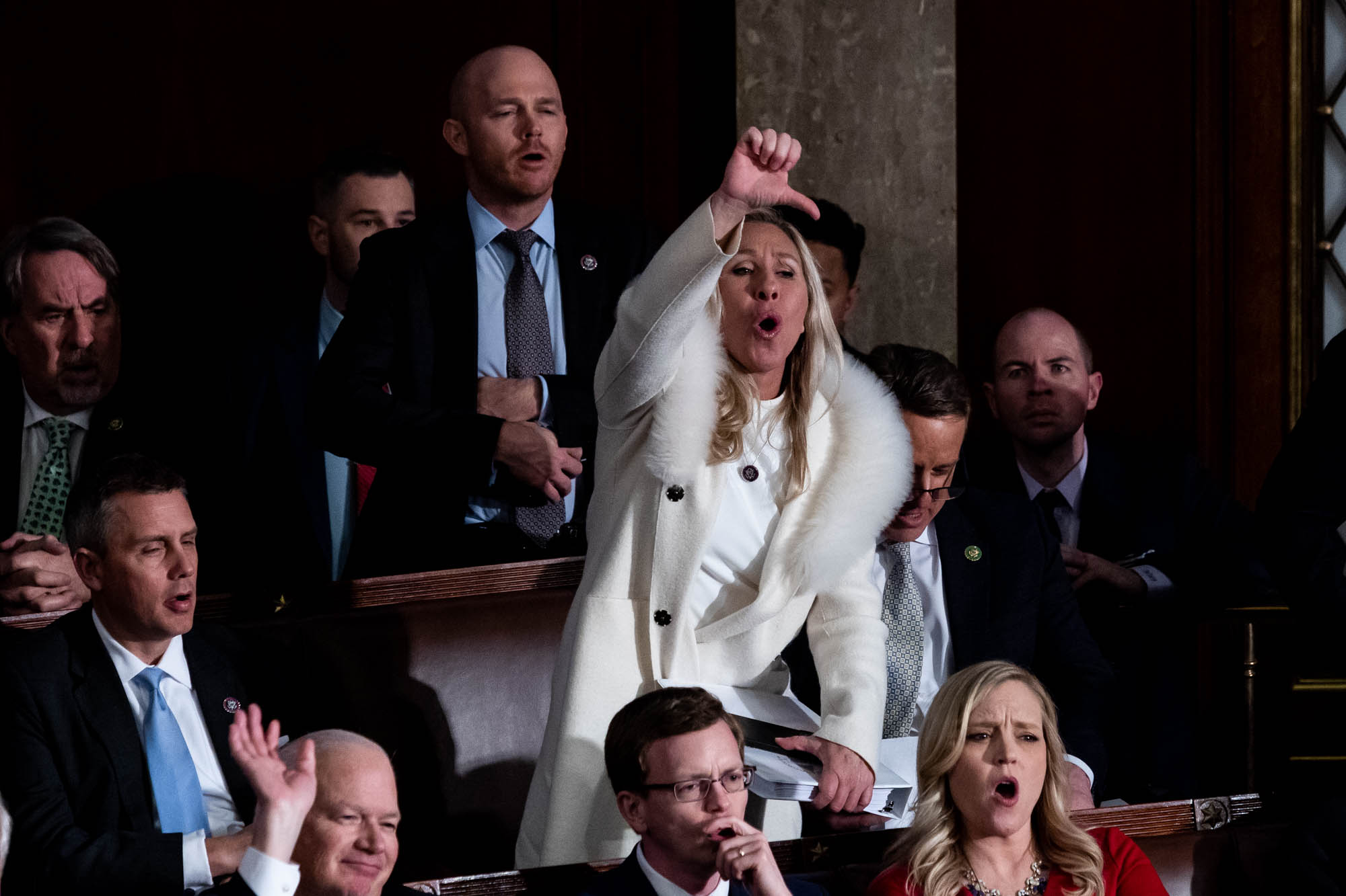 Marjorie Taylor Greene delivers her own State of the Union — ‘Joe Biden is weak’