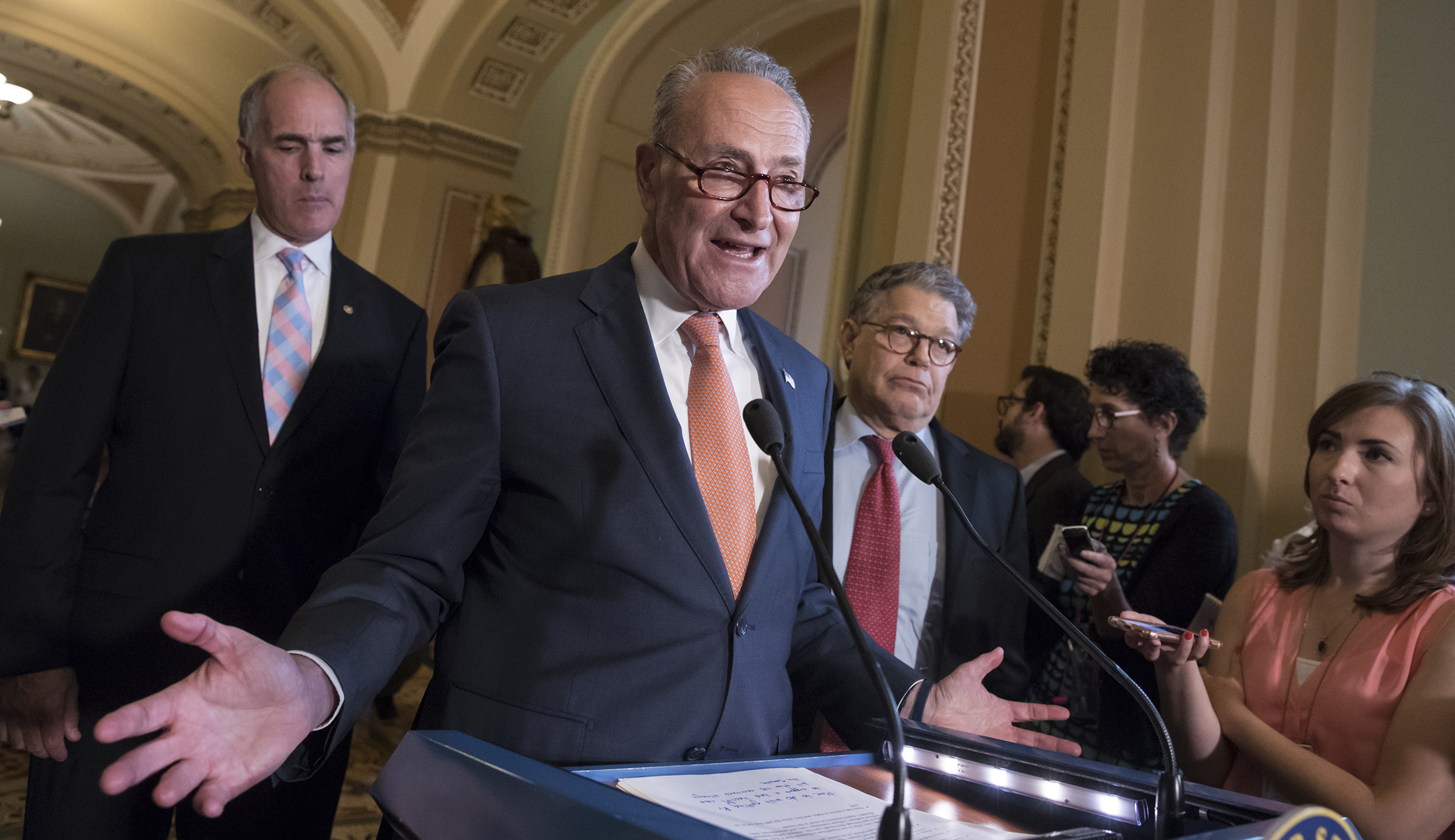 Chuck Schumer proposes compromise with GOP on healthcare, reveals he hasn’t spoken with Trump in months