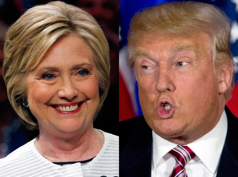 Americans face the most dreadful choice for the nation's highest office in modern history with Hillary Clinton and Donald Trump. (AP Photos)