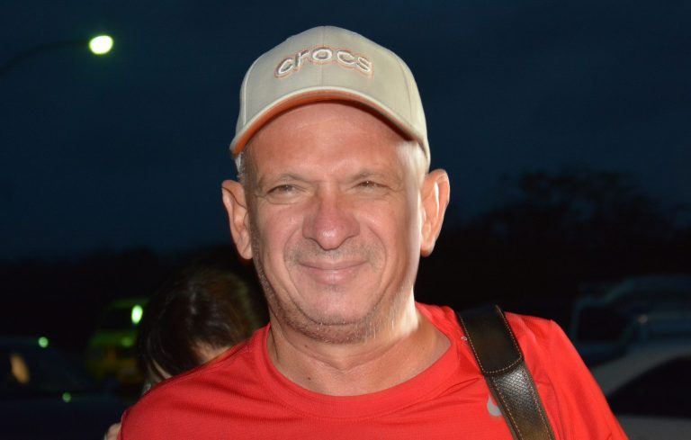 CORRECTS DATE TO 2014 Former Venezuelan general Hugo Carvajal arrives at the Queen Beatrix International Airport in Oranjestad, Aruba,  Sunday July 27, 2014 after being released by authorities. Aruba's government released Carvajal who was detained on U.S. drug charges when he arrived to serve as his country's consul on the Dutch Caribbean island, sending him home Sunday night and defusing a diplomatic fight with its neighbor.(AP Photo/Pedro Famous Diaz)