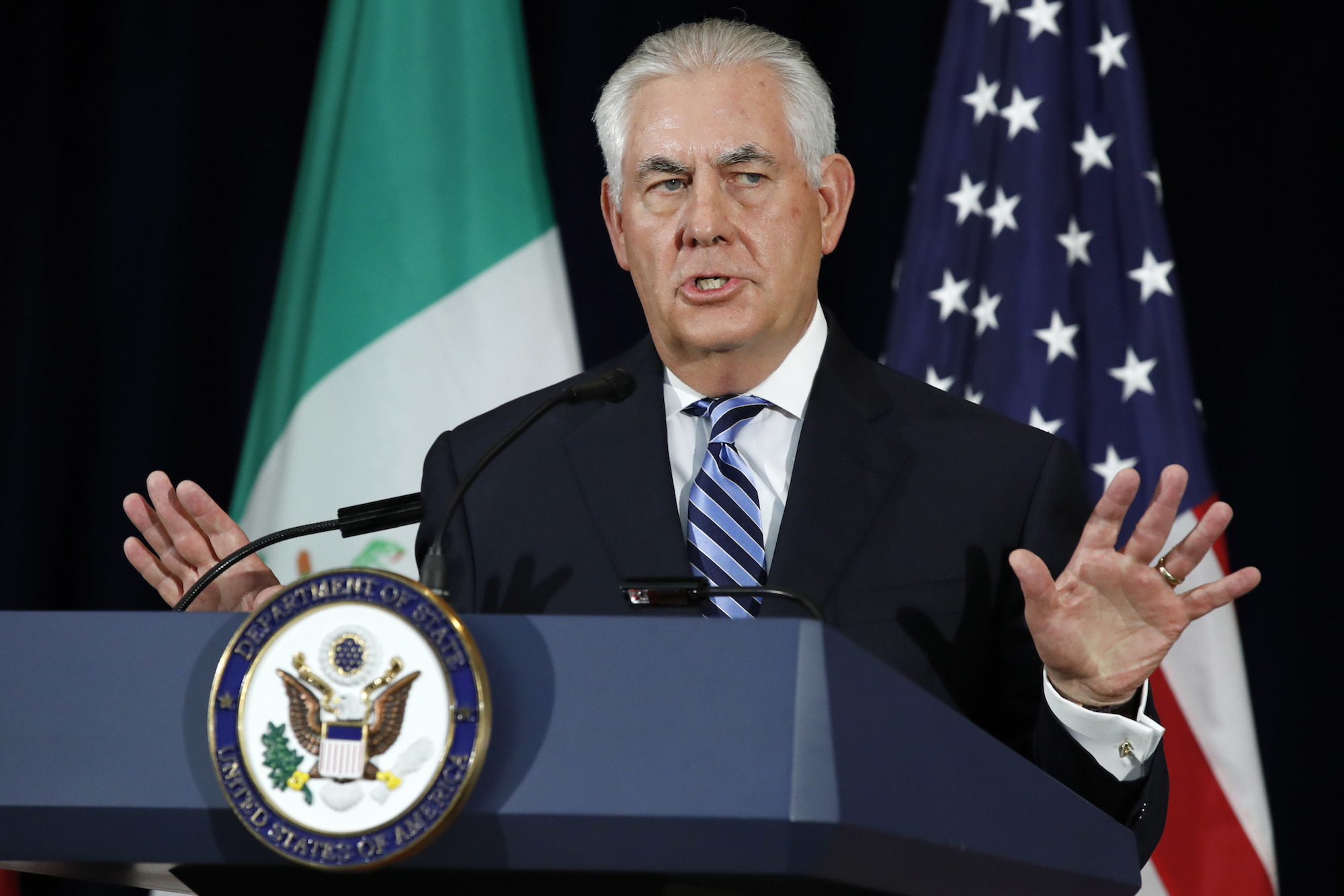 Rex Tillerson: ‘The wall does not define our relationship’ with Mexico