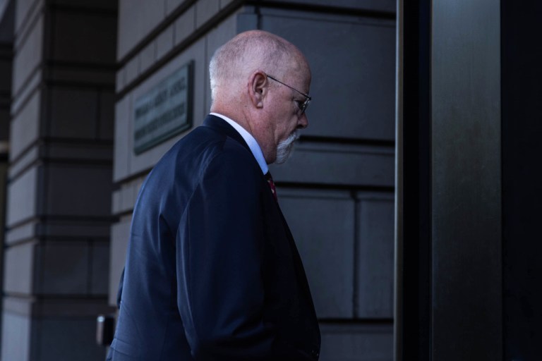 Special counsel John Durham is seen.