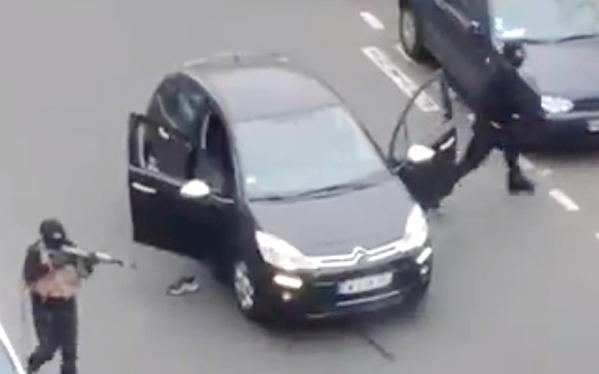 Video: Shouts of ‘Allahu Akbar’ at French Magazine Shooting
