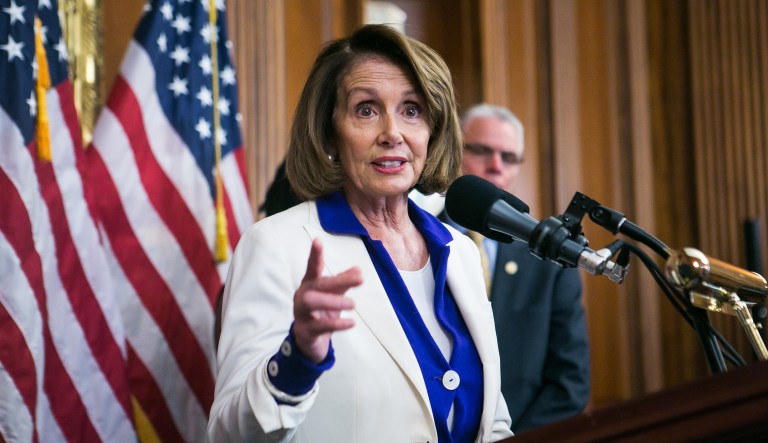 In a letter to the House speaker, House Minority Leader Nancy Pelosi, D-Calif., noted that Democrats are 