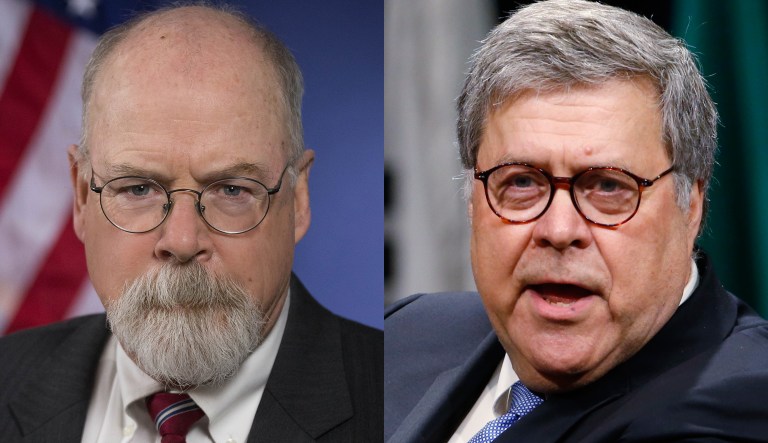 John Durham and William Barr