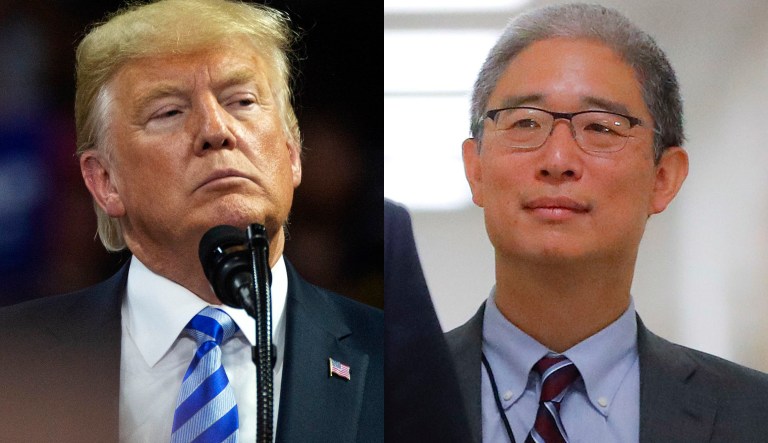 Donald Trump and Bruce Ohr