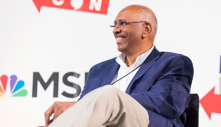 Former RNC Chairman Michael Steele said President Trump has an obsession with how others view him. (Photo by Colin Young-Wolff/Invision/AP)
