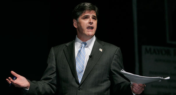 Sean Hannity's radio show came under fire by Democratic election officials for raising political money. The case demonstrated efforts to quiet conservative media, warns the Federal Election Commission chairman. AP Photo