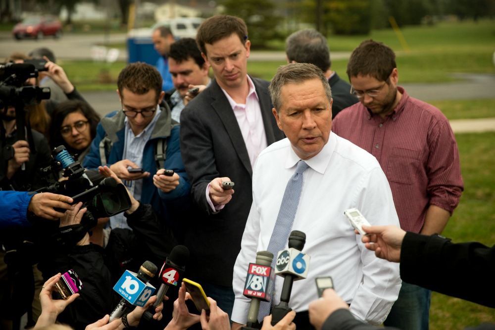 Kasich rules out ever working with Trump