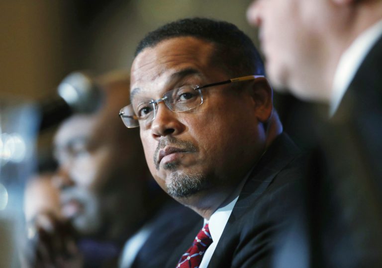 Rep. Keith Ellison, D-Minn., said he believes the president's past actions and statements indicate hostility toward Muslims. (AP Photo/David Zalubowski, File)
