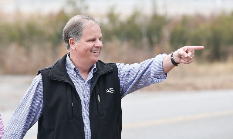 A number of actors, actresses and celebrities have taken to Twitter this week to announce their support for Doug Jones.