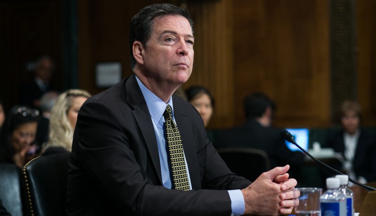 FBI Director James Comey was fired by President Trump on Tuesday evening. (Graeme Jennings/Washington Examiner)