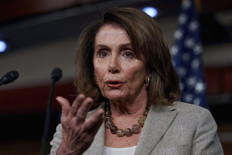 Tying Jon Ossoff to House Minority Leader Nancy Pelosi provided the fuel conservative political action committees needed to build enough interest in voters to keep Georgia's 6th Congressional District in Republican hands. (AP Photo/Andrew Harnik)