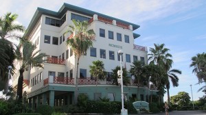Ugland House is the home of thousands of global companies in the tax haven of Grand Cayman Island, including one linked to Jack Lew before he became Treasury secretary. (AP Photo/David McFadden)