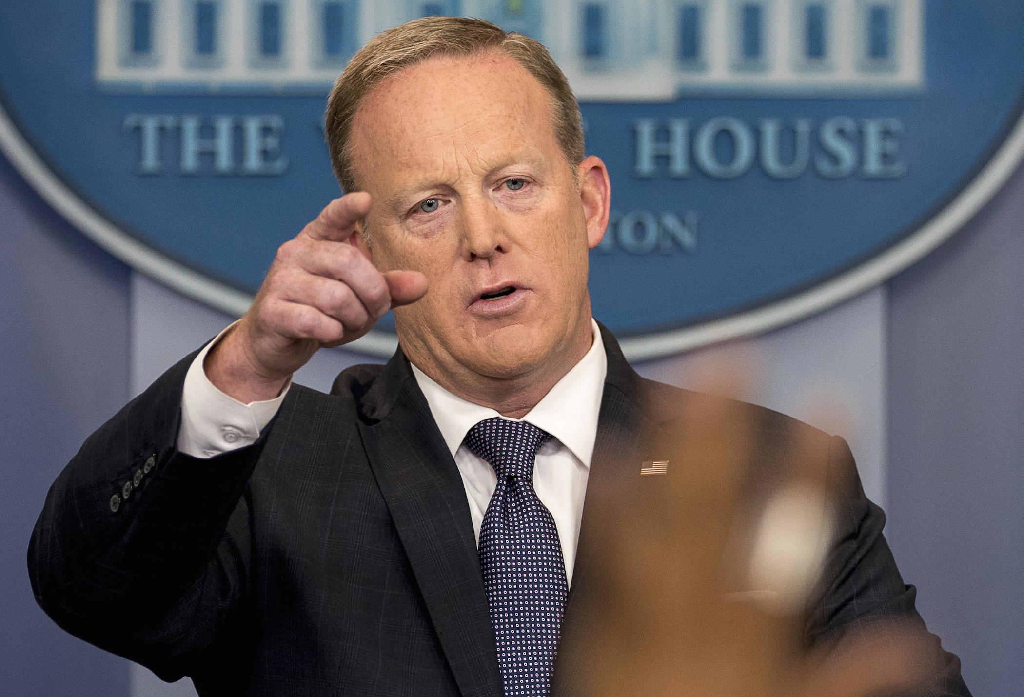 Sean Spicer indicates all Russia questions referred to ‘outside counsel’