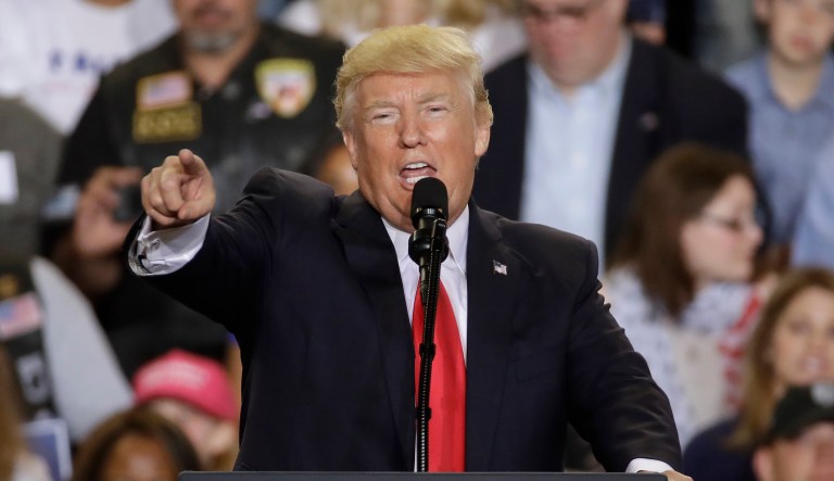 President Trump will hold a rally in Pennsylvania on March 10. The event 