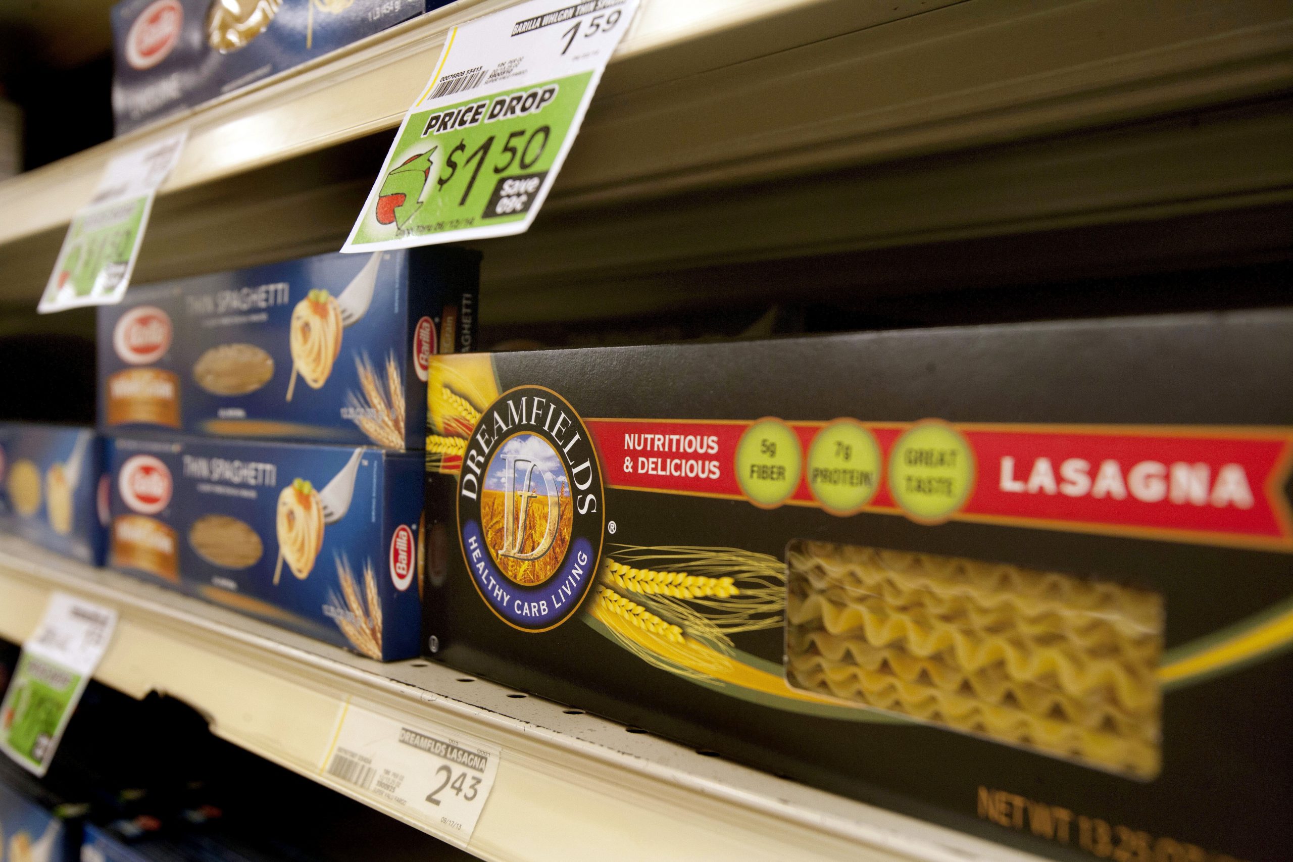 Pasta maker settles false-advertising lawsuit