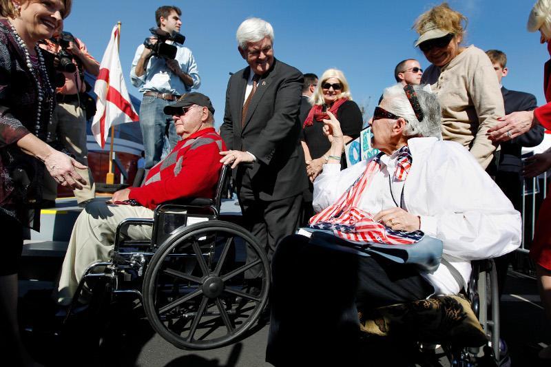 Gingrich vows to fight on against ‘liberal’ Romney