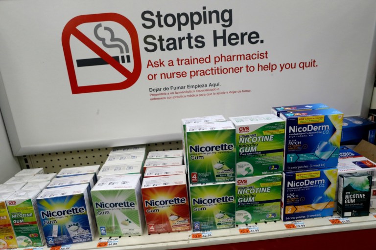 A CDC survey found more than 66 percent were strongly or somewhat in favor of outlawing tobacco sales. (AP Photo/Mary Altaffer)
