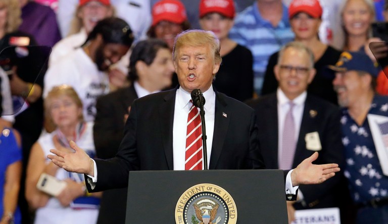 The patterns of internal and immigrant migration of 2010-17 looks less like Barack Obama's ideal America and more like Donald Trump's. (AP Photo/Rick Scuteri)