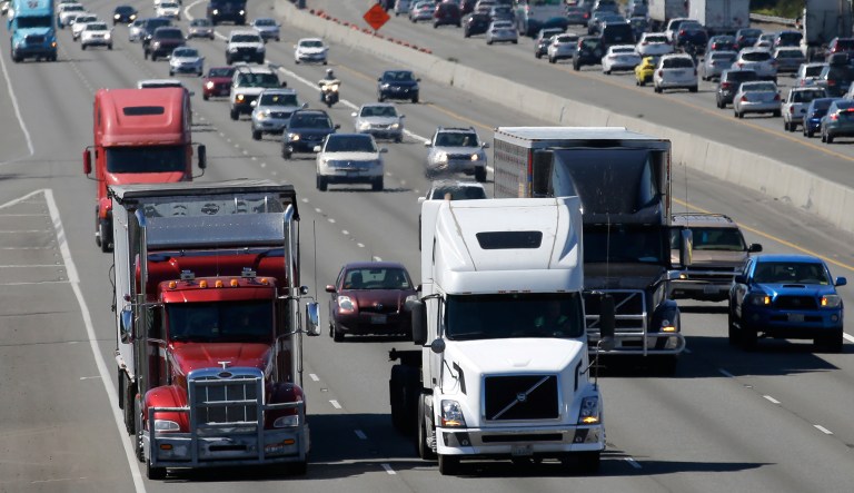 A law that would, for the first time, create a federal regulatory framework for autonomous vehicles is speeding down the legislative highway. Unfortunately, thanks to the intervention of special interests, it might not include heavy semi-trucks (or tractor-trailers, or big-rigs, or 18-wheelers, or lorries, or whatever you call them). (AP Photo/Ted S. Warren, File)