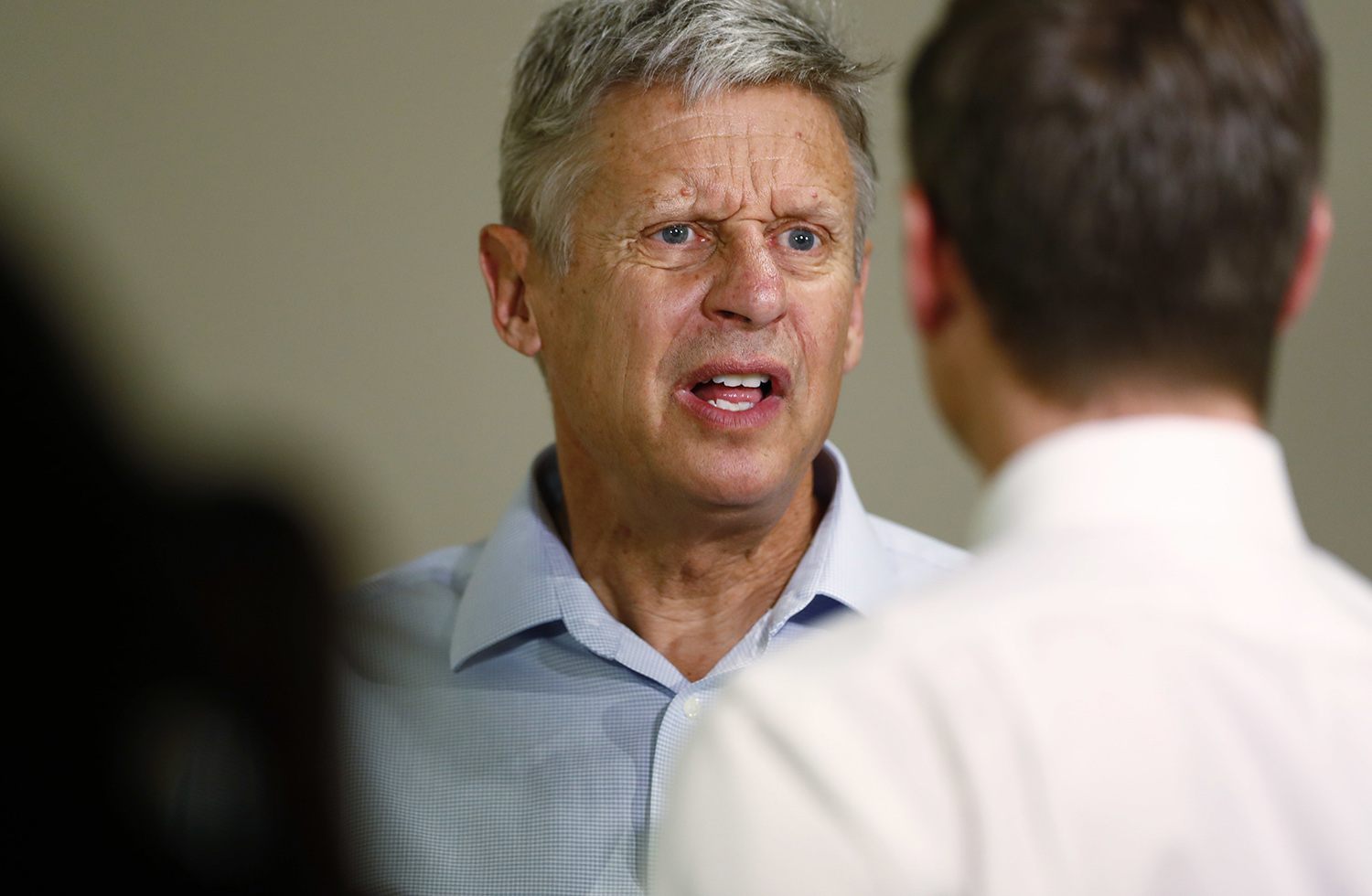 Gary Johnson congratulates, but does not name, Trump