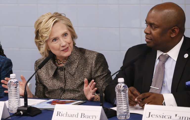 Clinton has been skeptical of the press since her days as first lady, when the media reported critically on her involvement with health care. (AP Photo)Â 