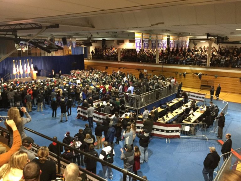 At Half-Empty Rally, Trump Claims ‘Hundreds’ Turned Away