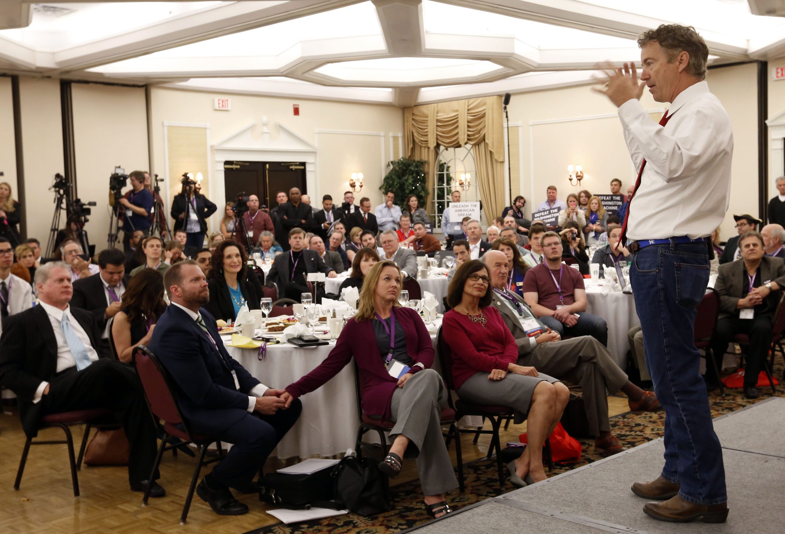 Rand Paul snags libertarian straw poll, Cruz gets second