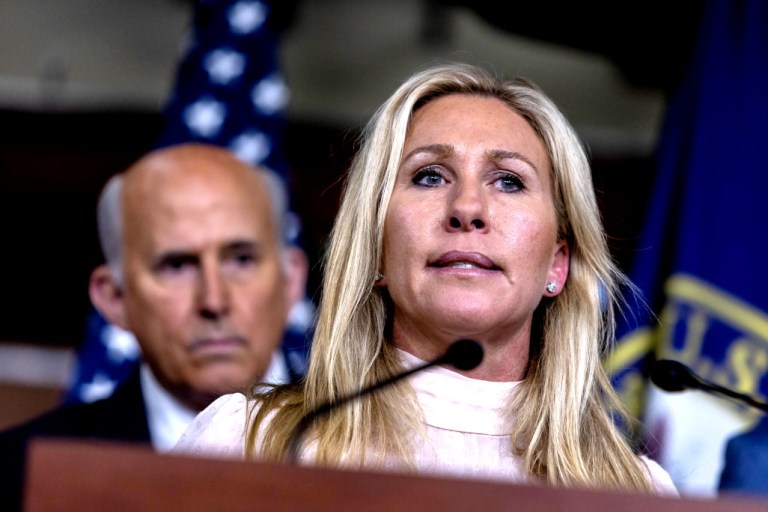 ‘War on our party’: Marjorie Taylor Greene urges Republican lawmakers to ditch Twitter