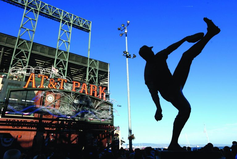 Marcio Jose Sanchez/AP
The San Francisco Giants had a deal in place in 1992 to relocate before Peter McGowan bought the team and put a plan together to finance AT&T Park.