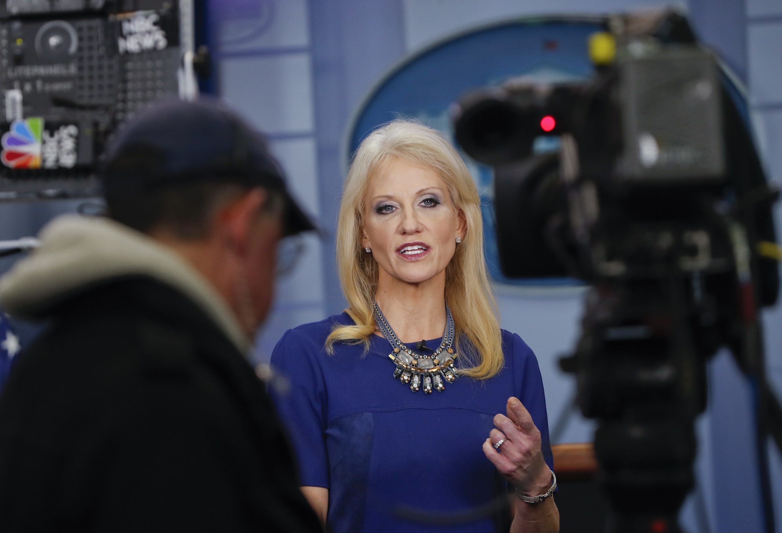 Kellyanne Conway tweets, deletes ‘love you back’ to white nationalist