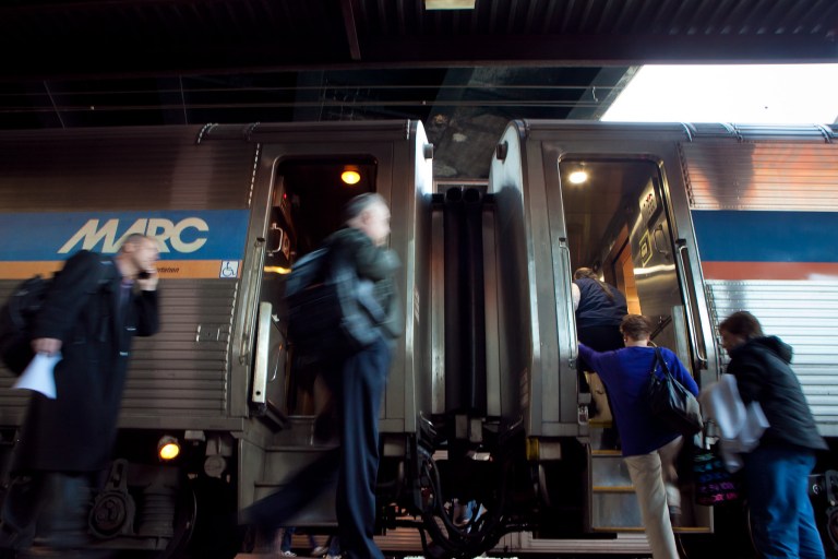 Ridership on MARC's Penn, Camden and Brunswick lines reached an average of 38,112 trips per day in April, according to the Maryland Transit Administration. (Photo: Examiner file)