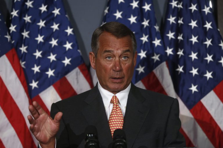 Fifty-eight percent of voters disapprove of House Speaker John Boehner, R-Ohio, while only 26 percent approve of him. (AP/Charles Dharapak)