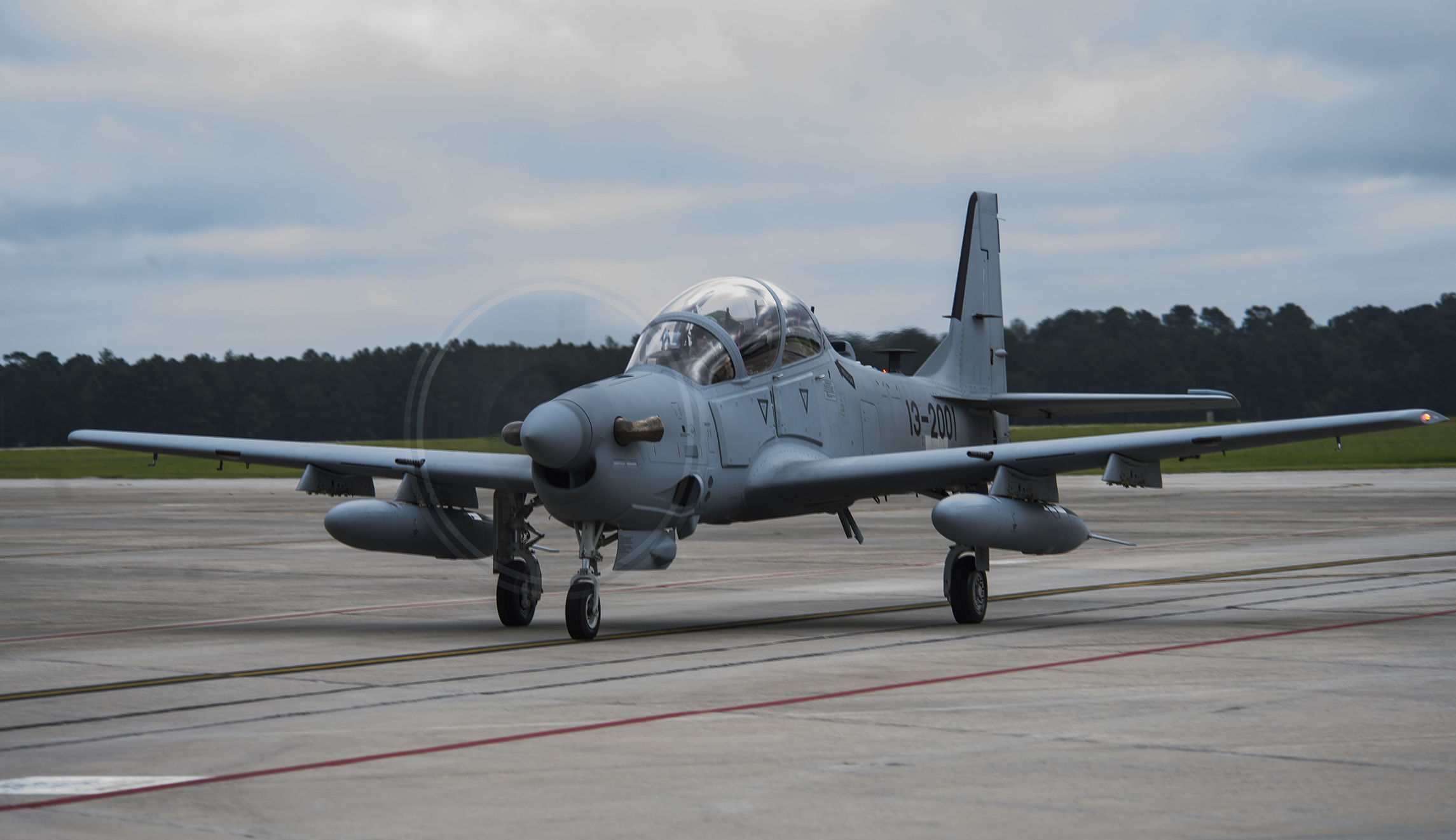 Air Force ends flying portion of light attack aircraft experiment early after fatal crash