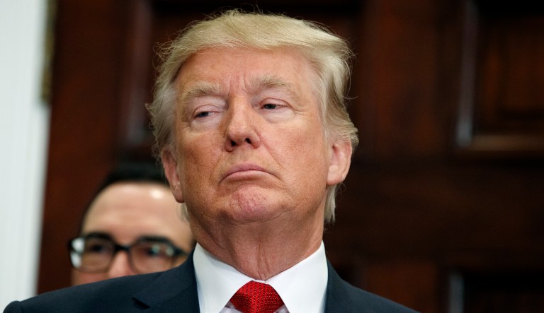 Analysis of President Trump's phone call to the widow of a fallen soldier and the bipartisan deal to fund Obamacare payments. (AP Photo/Evan Vucci)