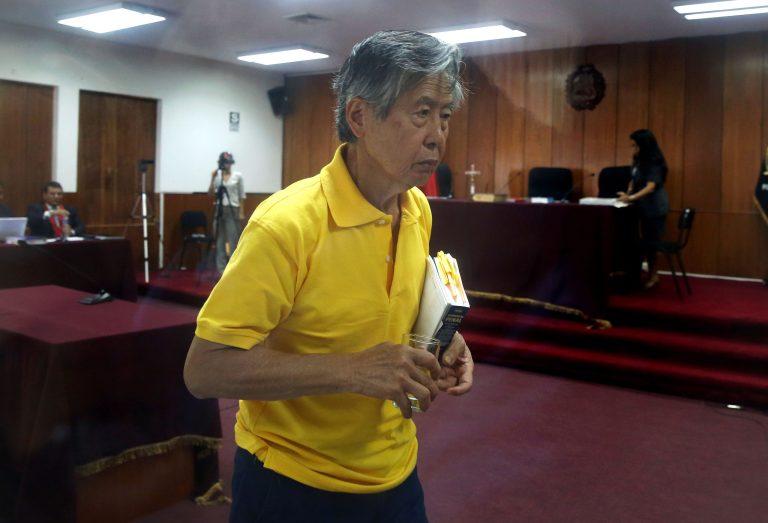 Peru’s ex-President Fujimori has stroke, is stable