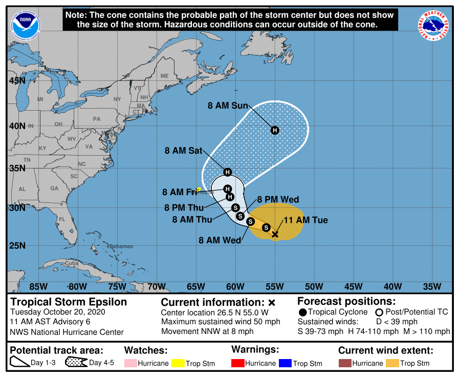 Tropical Storm Epsilon