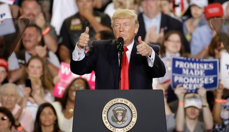 President Trump enters the August break with good economic numbers.