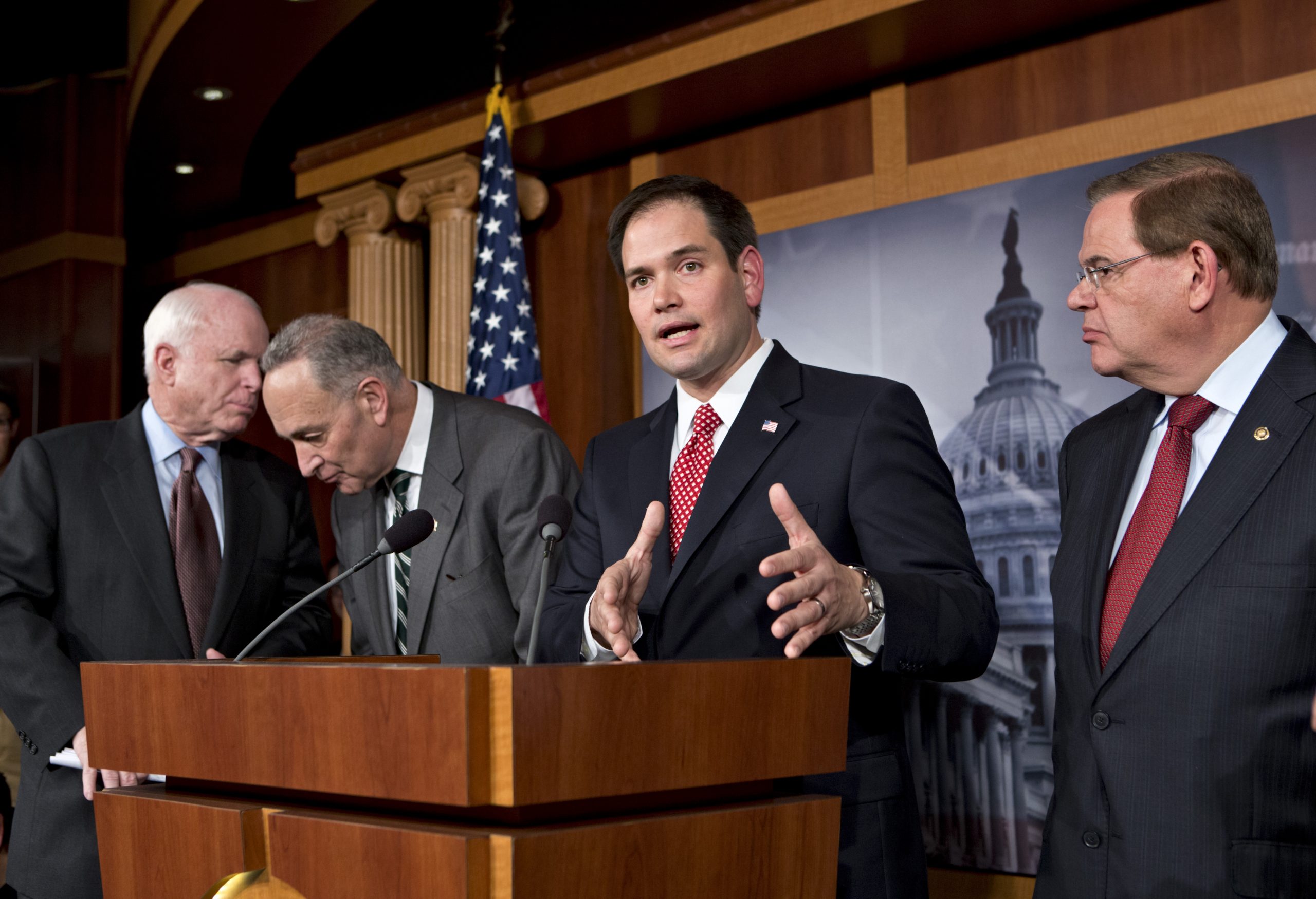 Senators hush-hush as they craft immigration bill